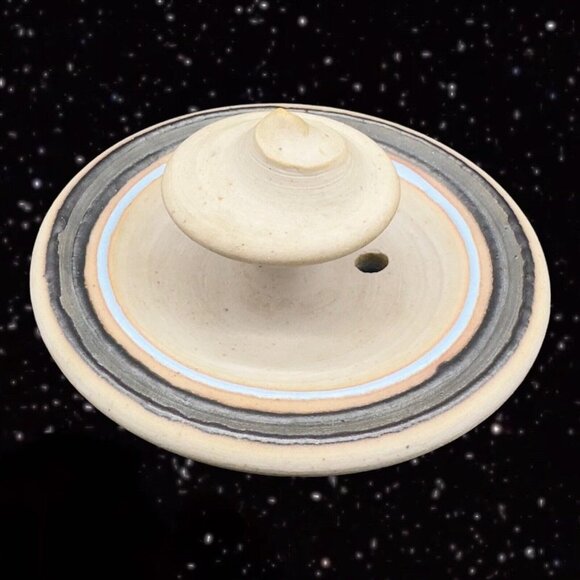 Tonala Talavera Pottery Teapot With Pianted Bird Marked Folk Art Pottery 6”T 4”W - Picture 7 of 16